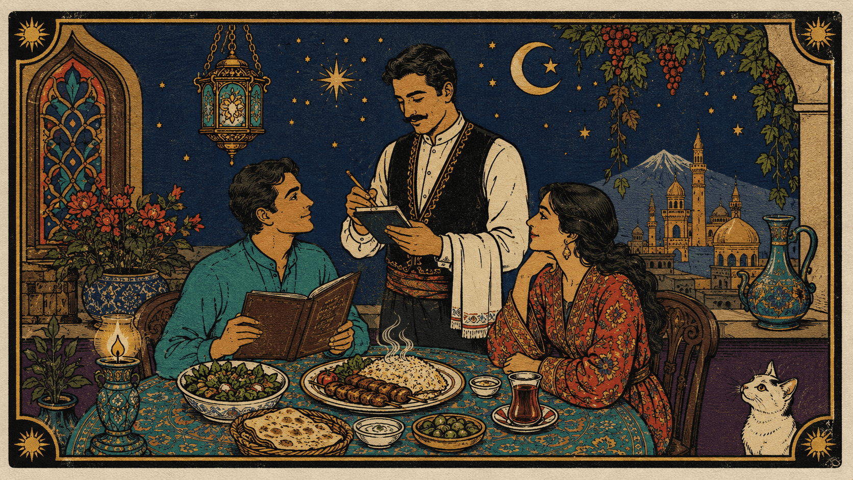Restaurant & Ordering Food